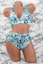 2-dijelni ženski kupaći kostim F56-2 Plava | Meina