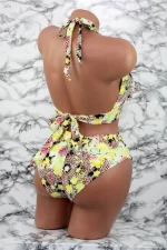 2-dijelni ženski kupaći kostim F56-2 Žuta | Meina