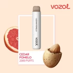 Elektronska nargila za jednokratnu upotrebu STAR2000 CEDAR POMELO | VOZOL