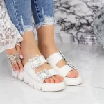 Papuče za žene 2WS10 Bijela | Mei