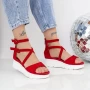 Sandale za žene 2HXS11 Crvena | Mei