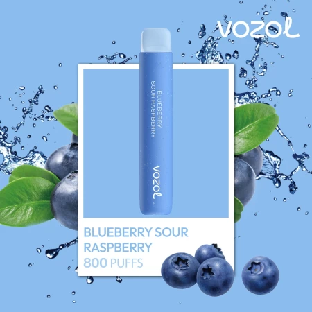 Elektronska nargila za jednokratnu upotrebu STAR800 BLUEBERRY SOUR RASPBERRY | VOZOL