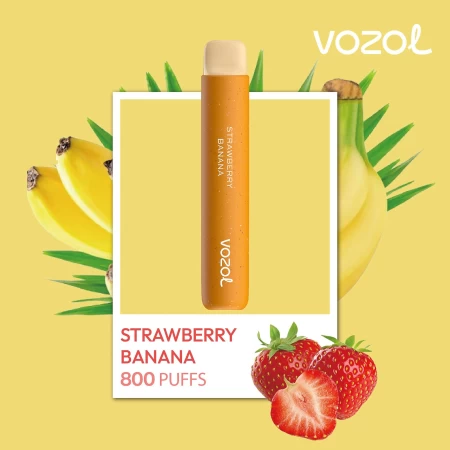 Elektronska nargila za jednokratnu upotrebu STAR800 STRAWBERRY BANANA | VOZOL