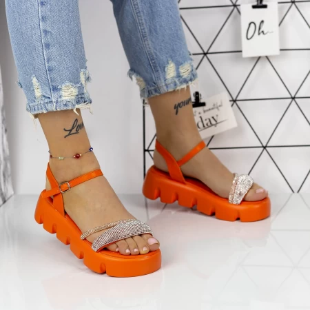Sandale za žene 2HXS17 Narančasta | Mei