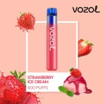 Elektronska nargila za jednokratnu upotrebu NEON800 STRAWBERRY ICE CREAM | VOZOL