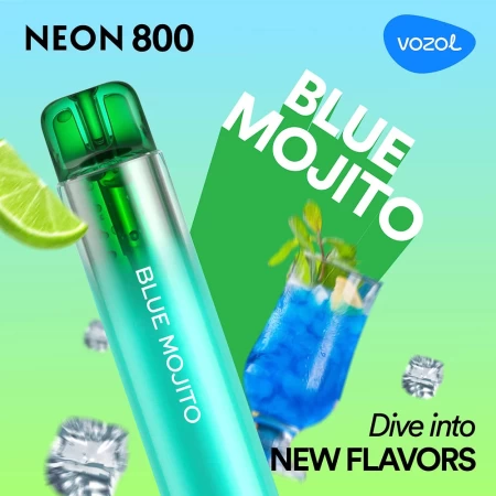 Elektronička cigareta za jednokratnu upotrebu NEON800 BLUE MOJITO | VOZOL