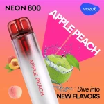 Elektronička cigareta za jednokratnu upotrebu NEON800 APPLE PEACH | VOZOL