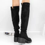 Ženske čizme s potpeticom 3MX27 Crna | Mei