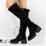 Ženske čizme s potpeticom 3MX27 Crna | Mei