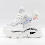 Sportske cipele s platformom za žene 3WL132 Bijela | Mei