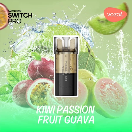 Uložak za jednokratnu upotrebu SWITCH PRO KIWI PASSION FRUIT GUAVA | VOZOL