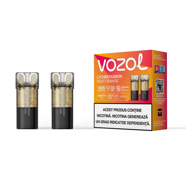 Uložak za jednokratnu upotrebu SWITCH PRO LYCHEE PASSION FRUIT ORANGE | VOZOL