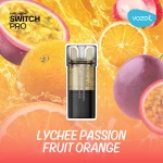 Uložak za jednokratnu upotrebu SWITCH PRO LYCHEE PASSION FRUIT ORANGE | VOZOL