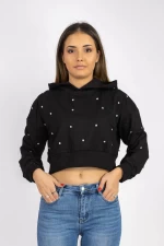 Hoodie za žene NG3288 Crna | Kikiriki