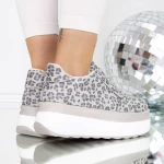 Tenisice za žene 3WL198 Grey Leopard | Mei