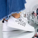 Tenisice za žene F-11 Bijela-Crna | Fashion