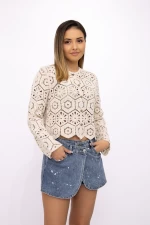 Bluza za žene TR5506 Bež | Kikiriki