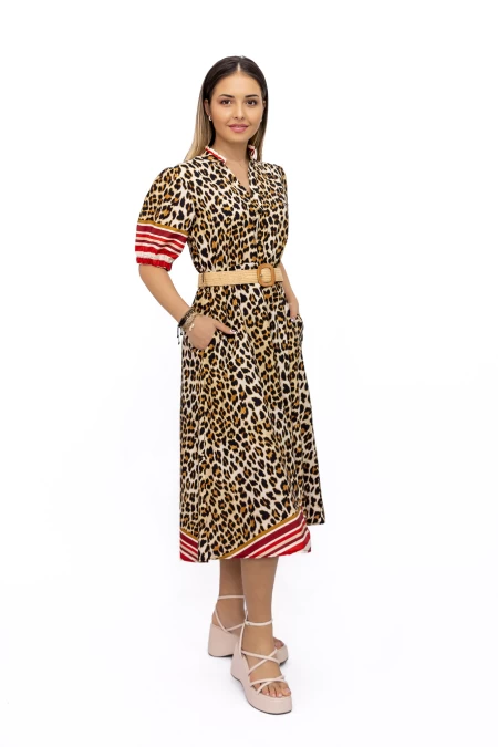 Haljina za žene H1985-C12 Leopard | Kikiriki