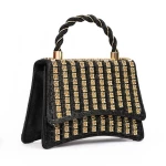 Torba u ruci 040 Crna-Zlatna | Mei