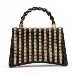 Torba u ruci 040 Crna-Zlatna | Mei