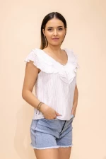 Bluza za žene CHB7589 Bijela | Chance