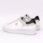 Pantofi Sport Barbati 61212 WHITE-BLACK | FASHION