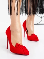 Pantofi Stiletto B-13 RED | MULANKA