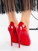 Pantofi Stiletto B-1 RED | MULANKA