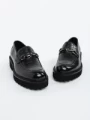 Mocasini Barbati din piele naturala 5NXE27 BLACK | PANTOFUL