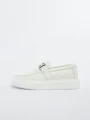 Mocasini Barbati din piele naturala 5NXE36 ALL WHITE | MEI