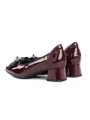 Pantofi cu Toc Gros 21106 WINE | ADVANCER