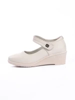 Pantofi cu Platforma 85-12 CREAM | ADVANCER