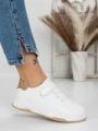 Sneakers Dama A87 WHITE-KHAKI | FASHION