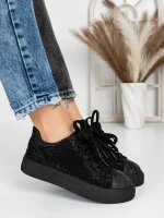 Sneakers Dama ABC-529 BLACK | FASHION