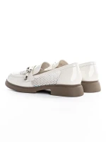 Pantofi Casual Dama din piele naturala 58019-30 CREAM | ADVANCER