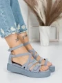 Sandale Dama cu Talpa Joasa 5H23 BLUE | MEI