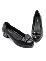 Pantofi cu Toc Gros 4725802 BLACK | ADVANCER