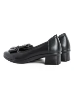 Pantofi cu Toc Gros 4725802 BLACK | ADVANCER