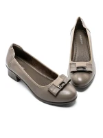 Pantofi cu Toc Gros 4725802 GREY | ADVANCER
