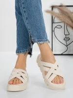 Papuci Dama 2HXS3 BEIGE | MEI