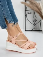 Sandale Dama cu Platforma 5LM1 PINK | MEI