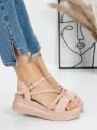 Sandale Dama cu Platforma 5H18 PINK | MEI