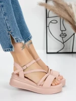 Sandale Dama cu Platforma 5H18 PINK | MEI