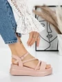 Sandale Dama cu Platforma 5H18 PINK | MEI