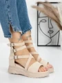 Sandale Dama cu Platforma 3H20 BEIGE | MEI