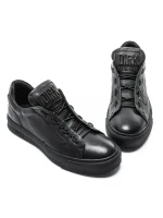 Pantofi Sport UNISEX din piele naturala 90985S Negru (D18) F.Gerardo