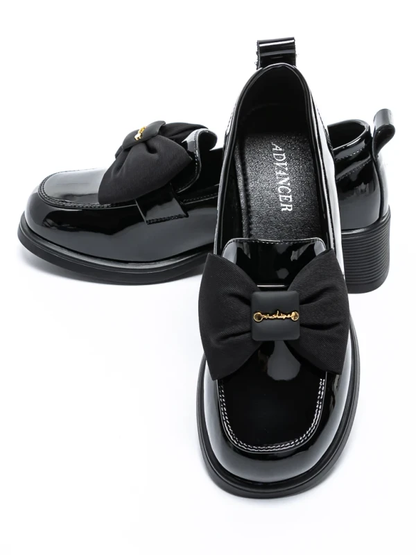 Pantofi Casual Dama din piele naturala TP2311-2 BLACK | ADVANCER