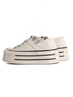 Pantofi Sport Dama din piele naturala 2066T CREAM | FRANCO GERARDO