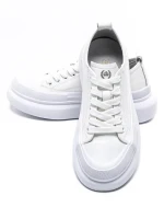 Pantofi Sport Dama din piele naturala 227802 WHITE | FRANCO GERARDO