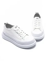 Pantofi Sport Dama din piele naturala 227802 WHITE | FRANCO GERARDO